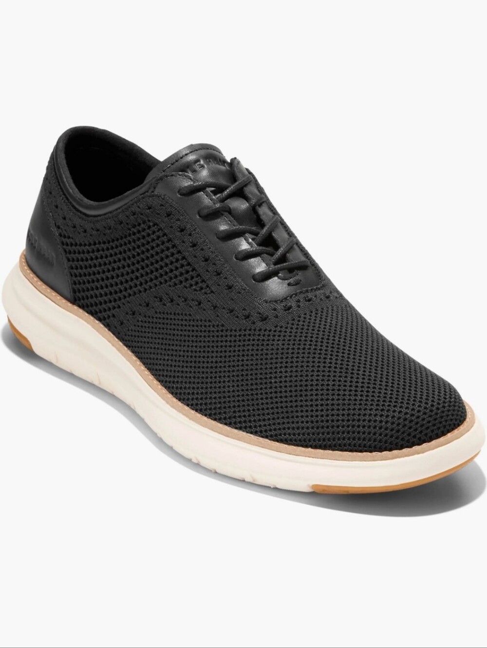 New 🆕 Cole Haan Grand  Remix Knit Oxfords, Black, 11.5